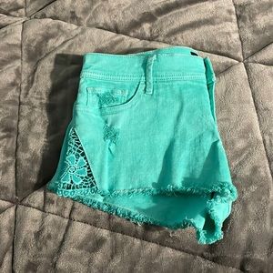 Blue hollister shorts
